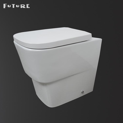 벽 Ｐ 덫 WC 350 밀리미터 폭으로 되돌아가는 듀얼 같은 높이의 버튼 현대식 화장실