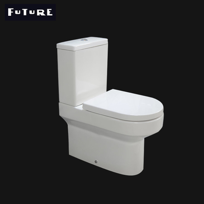 욕실 짧은 투사 화장실 365 밀리미터 이상적 표준 WC 자동 조작