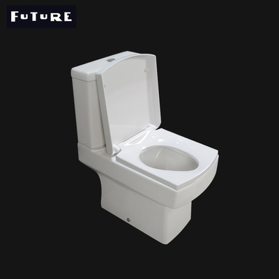저소음  스퀘어 짧은 계획안 화장실 460 밀리미터 듀얼 같은 높이의 WC